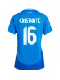 Italien Bryan Cristante #16 Heimtrikot für Frauen EM 2024 Kurzarm